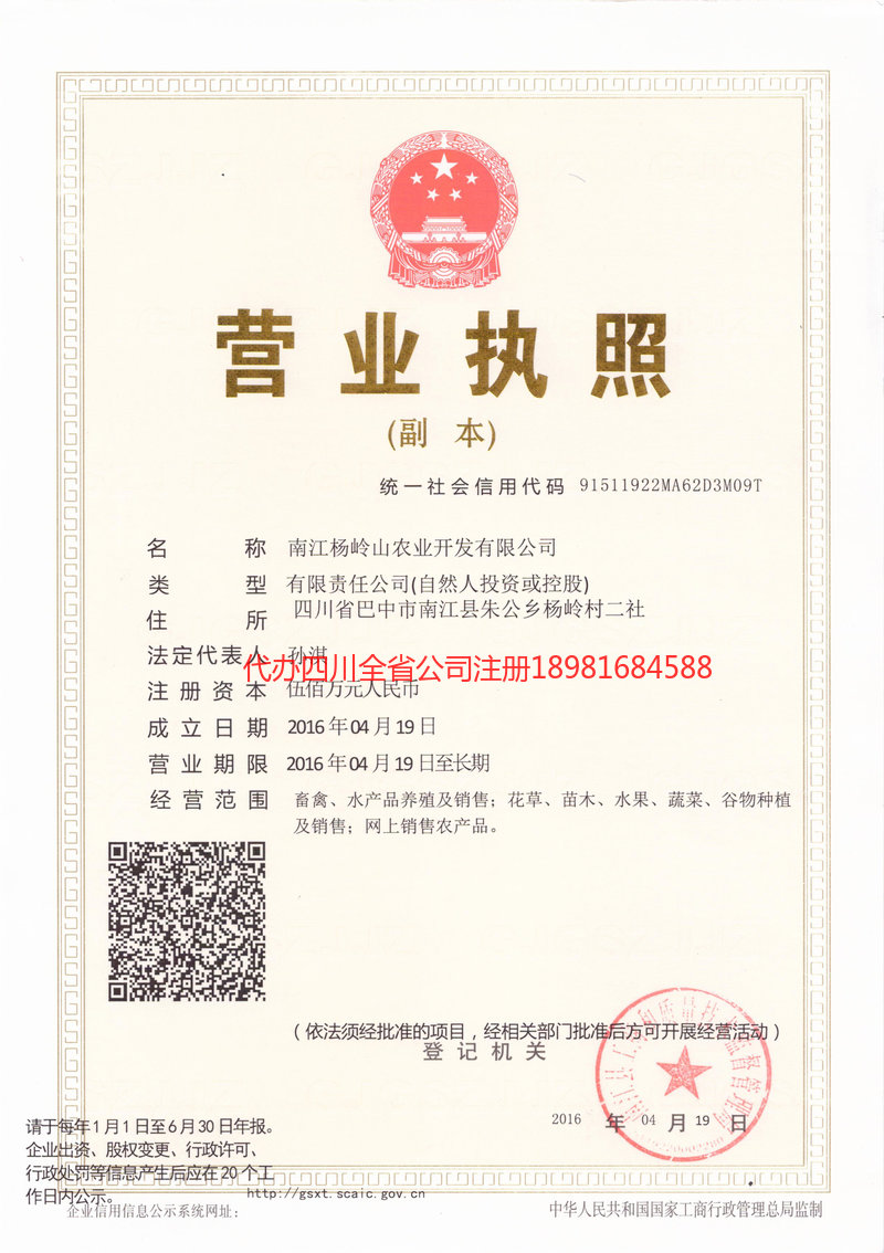 衡水衡水杨岭山农业开发有限公司